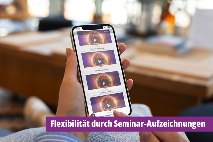 Flexibilität durch Seminar-Aufzeichnungen 